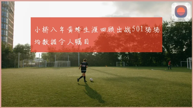 小桥八年黄蜂生涯回顾出战501场场均数据令人瞩目